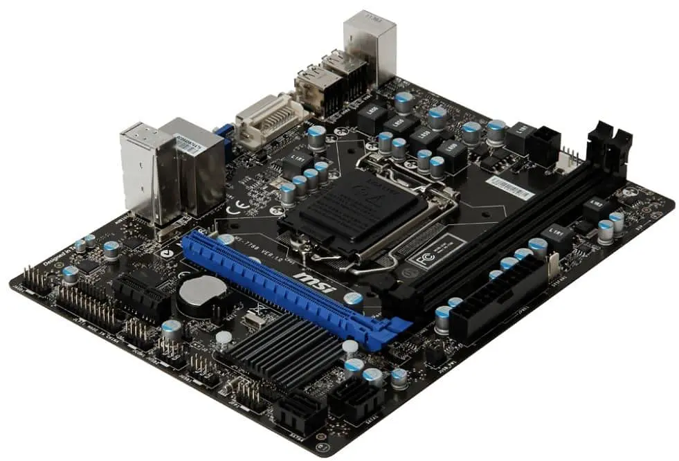 Материнська плата MSI H61M-P31/W8 (H61M-P31/W8) (s1155, Intel H61, Micro-ATX) Б/в - фото 3
