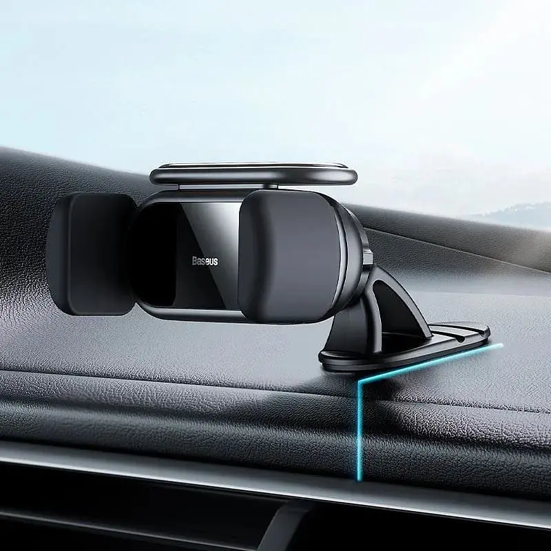 Тримач автоматичний Baseus Steel Cannon pro Solar Electric Car Mount (SUGP010001) - фото 8