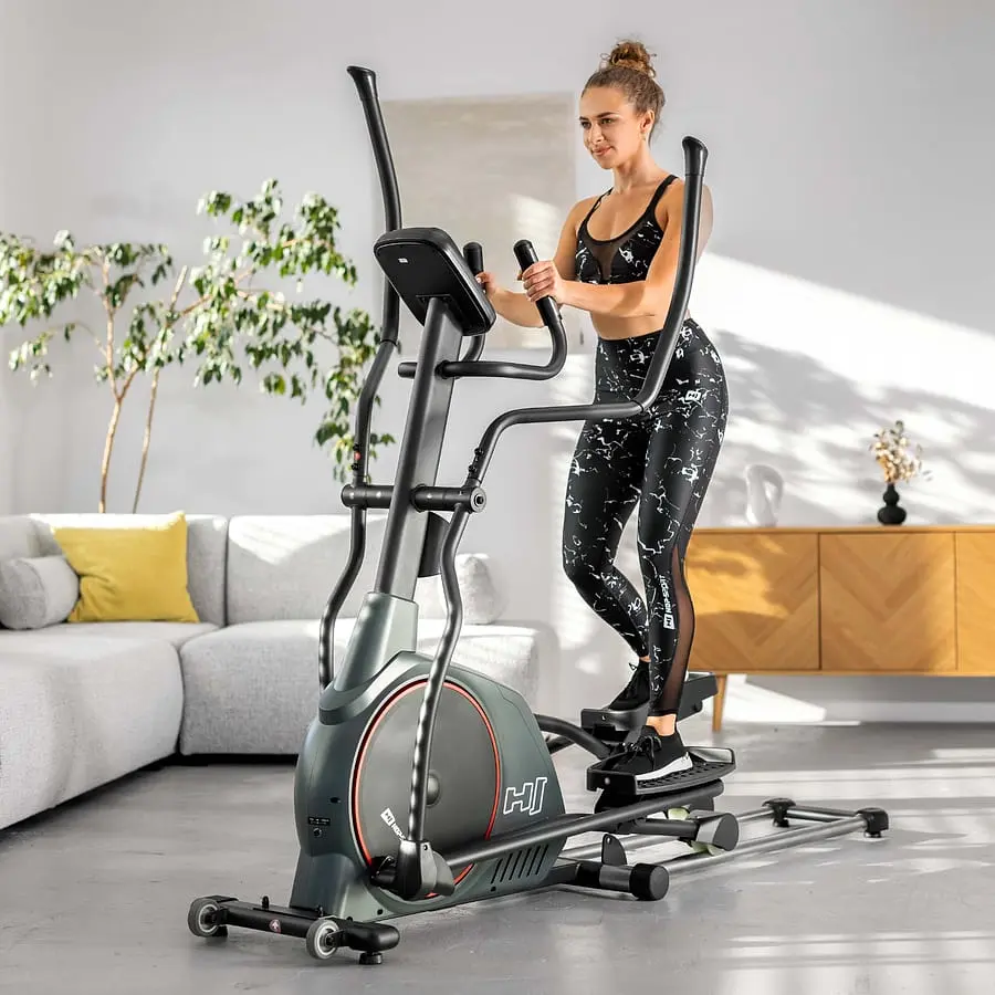 Орбітрек електромагнітний Hop-Sport HS-095CF Prizm сірий - фото 4