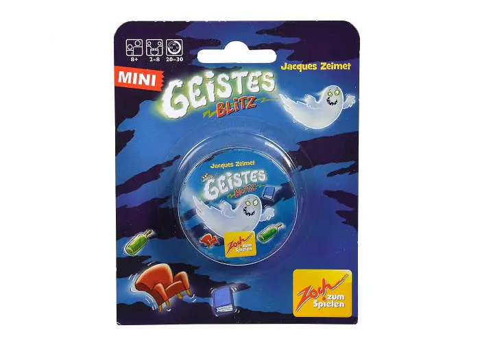 Настольная игра Zoch Барабашка Мини (металлическая коробка) (Mini Geistesblitz) (англ.) (601105140) - фото 2