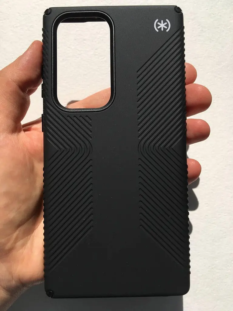 Оригінальний протиударний чохол для Samsung Galaxy S23 Ultra Speck Presidio2 Grip Black 150344-D143 - фото 4