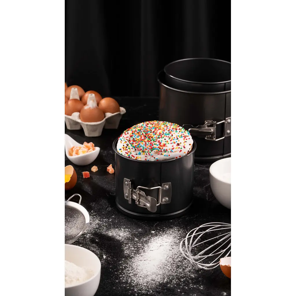 Форма для випікання ARDESTO Gemini Easter Cake Round Detachable 14 x 12 см (AR2506G) - фото 4