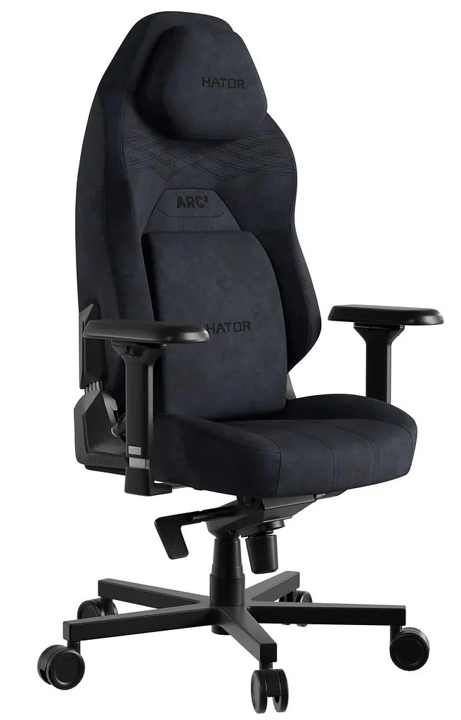Ігрове крісло HATOR Arc 3 L Velour Black (HTC3440L) - фото 3