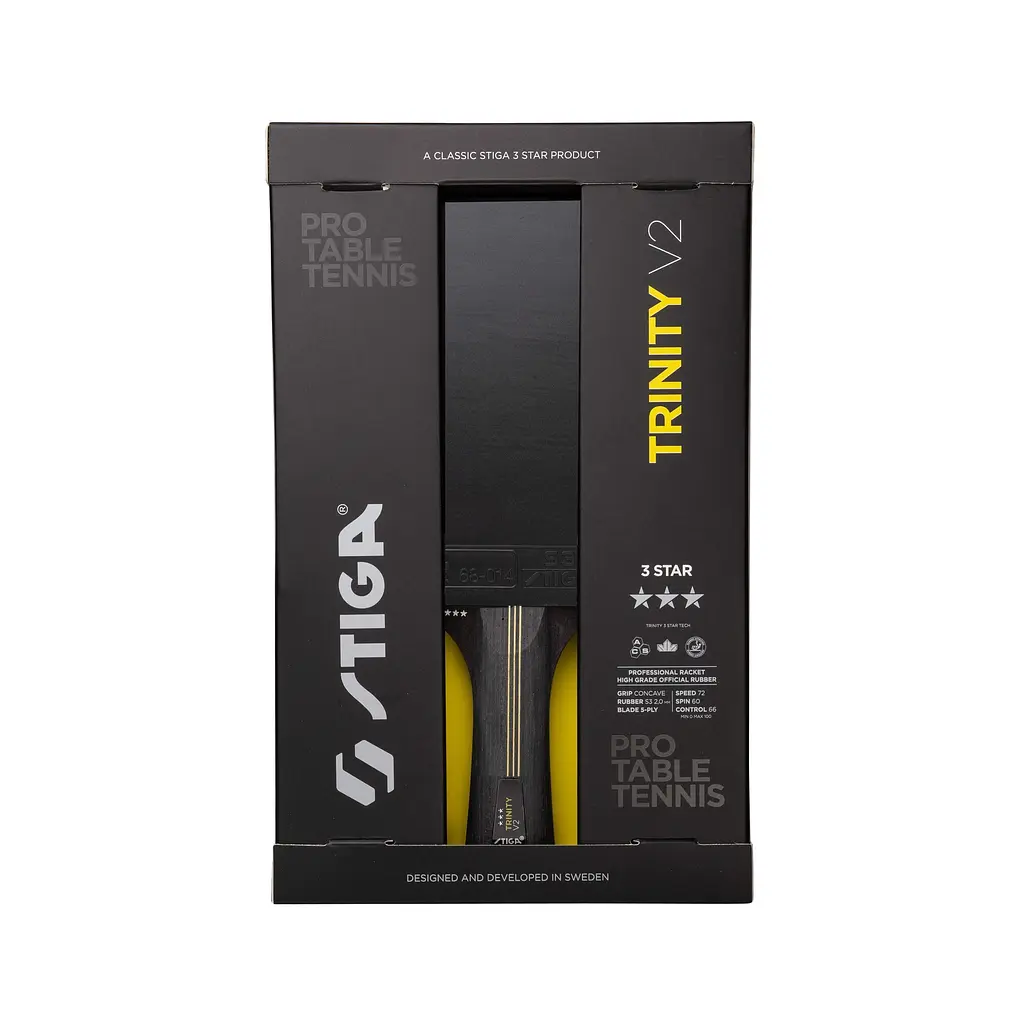 Ракетка для настільного тенісу Stiga Trinity V2 3 Star FL (1213-1208-35) - фото 6
