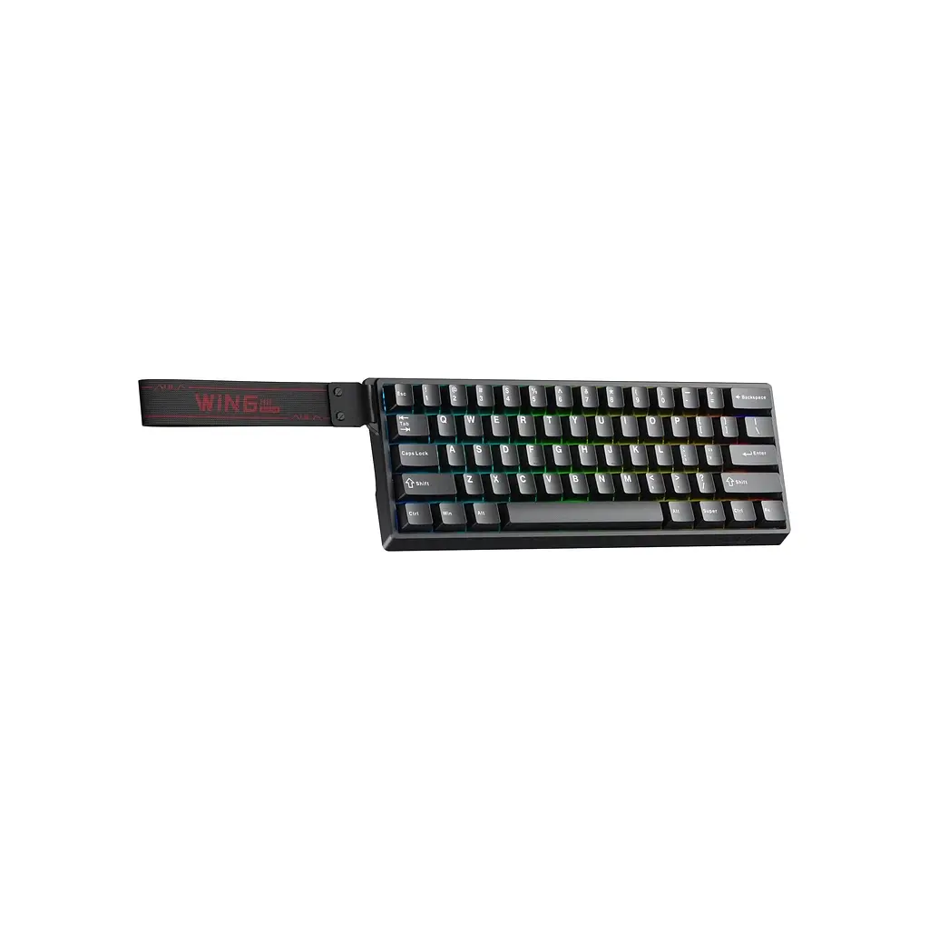 Клавіатура Aula WIN60 HE Magnetic Switch RGB USB UA Black (6978080504029) - фото 3