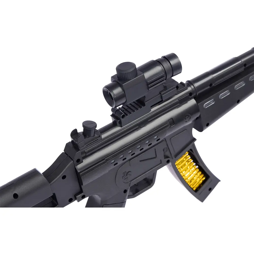 Автомат світло-звуковий ZIPP Toys MP5 Чорний - фото 5