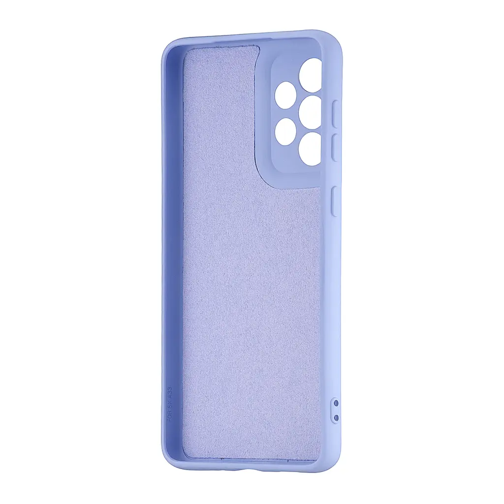 Чохол TPU Colorful Protected Camera Samsung A33 5G (A336) Lilac Purple - фото 2
