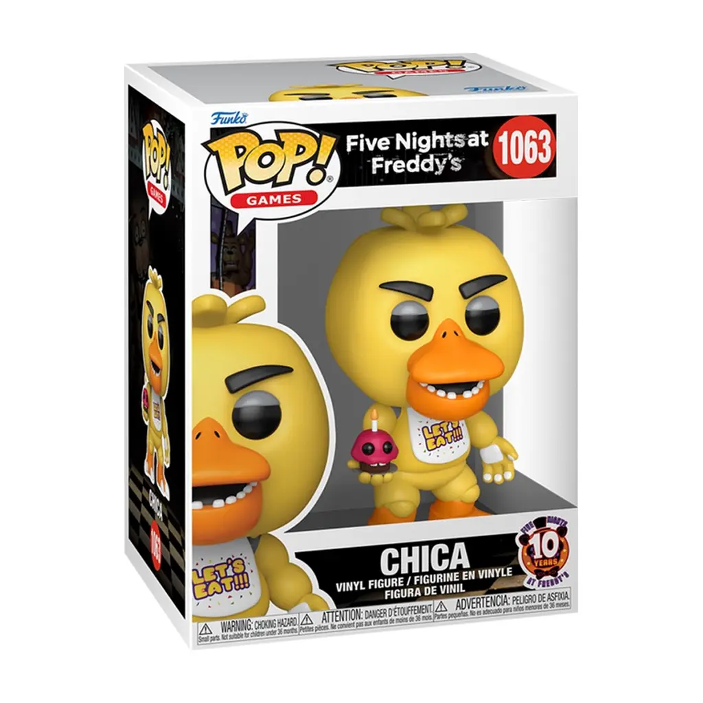 Фігурка Funko Pop серії 5 ночей у Фредді - Чіка з Містером Кексом (87114)