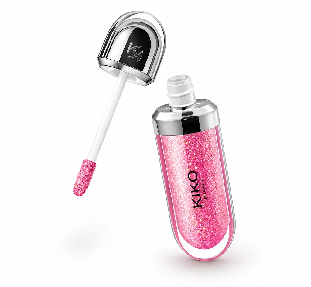 KIKO Milano 3D Hydra Lipgloss 26 Sparkling Hibiscus Pink блиск для губ 6,5 мл - фото 2