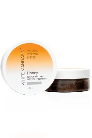 Сахарный скраб для тела Медовый Honey White Mandarin 150 мл - фото 2