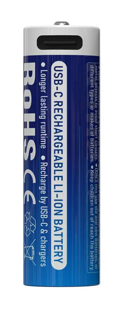 Акумулятор XTAR AA/HR06 Li-ion USB-C 3000 mAh 4 шт. (5203) - фото 4