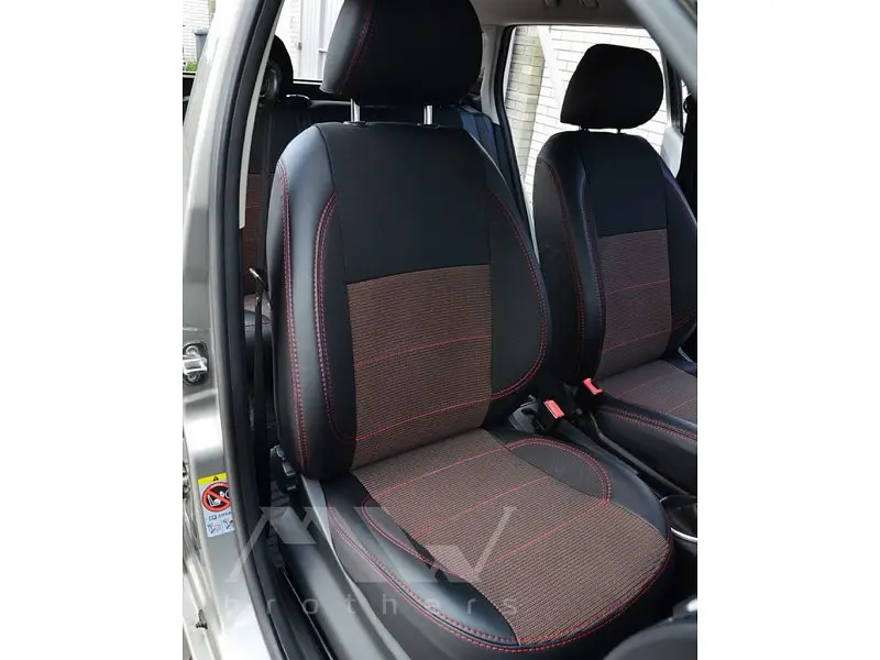 Авточохли модельні MW Brothers для Skoda Fabia II c 2007 - фото 8