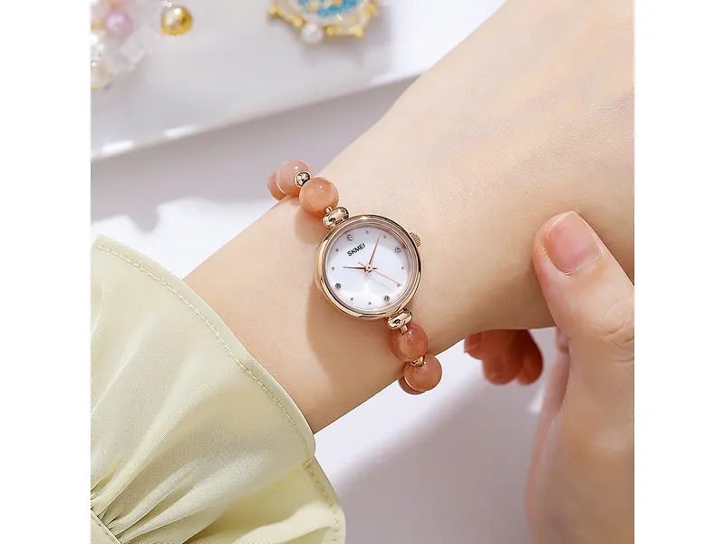 Жіночий наручний годинник 1983PK Pink Skmei acs0030436 - фото 4