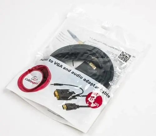 Кабель Cablexpert HDMI (M) - VGA (M), Black, 3 м teh0028512 - фото 2