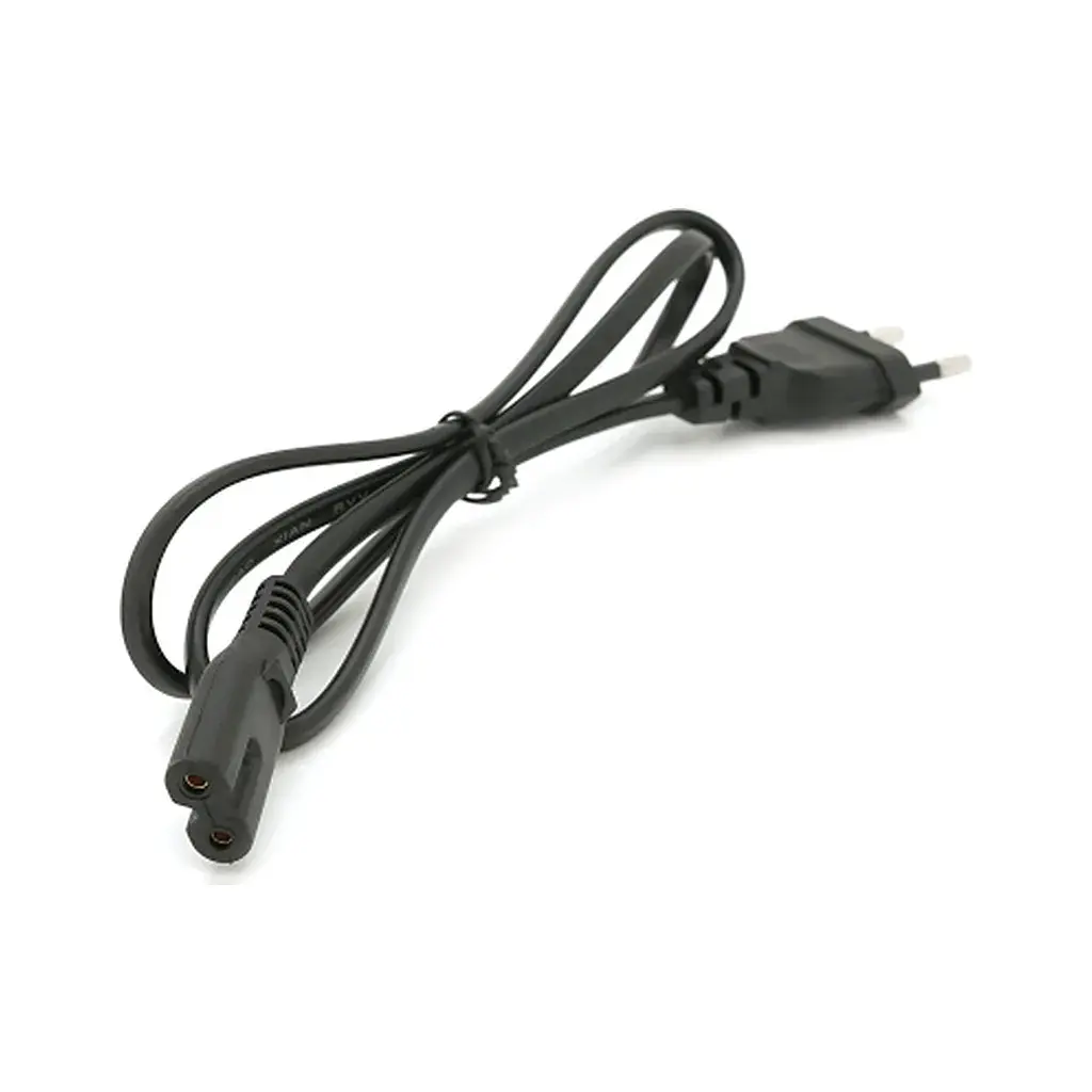Кабель живлення C7 0.8m 0.5mm2 black Voltronic (PC-184CEE7/16-C7-CCA-1,0)