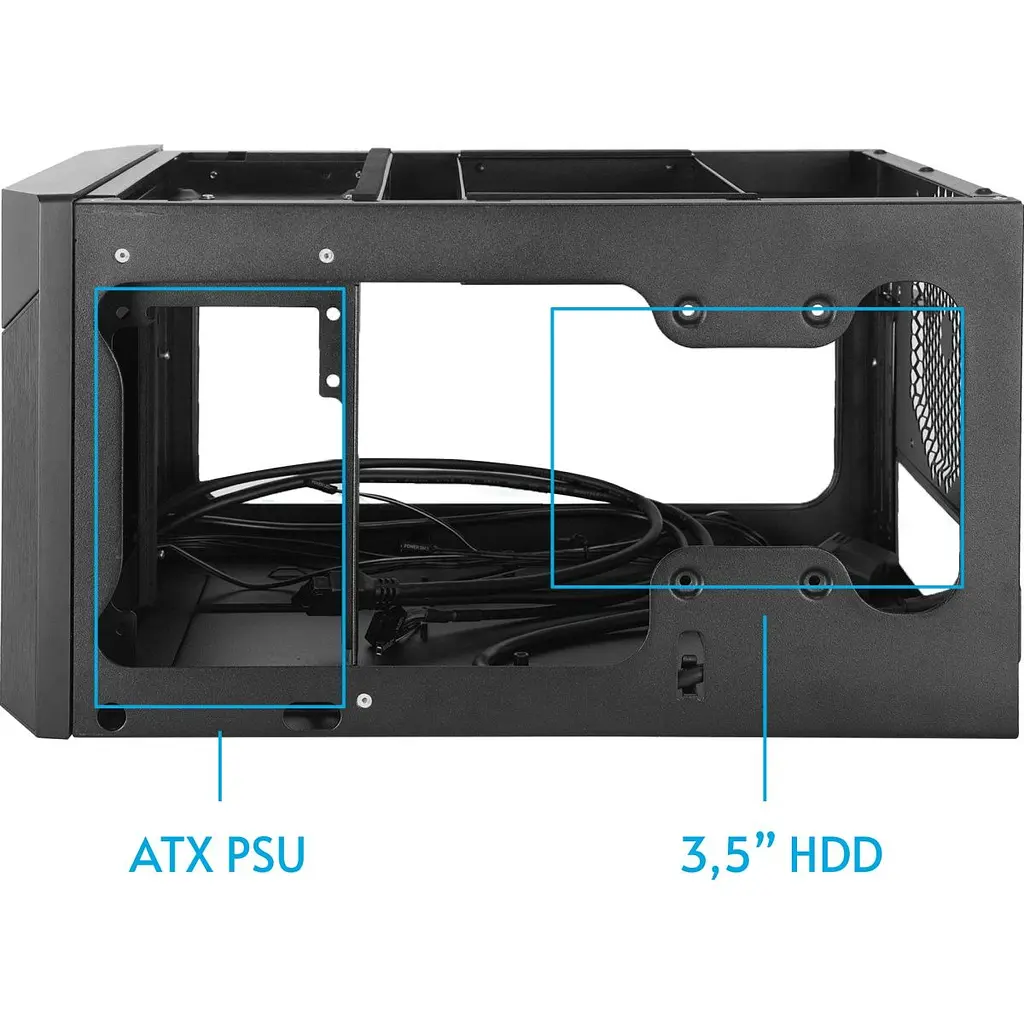 Корпус Chieftec Pro Cube Mini (CN-01B-OP) [135045] - фото 11