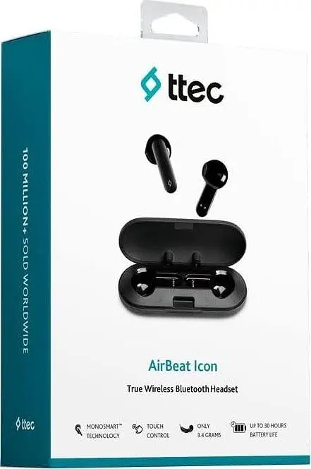 Bluetooth-гарнітура Ttec AirBeat Icon Black (2KM143S) - фото 2