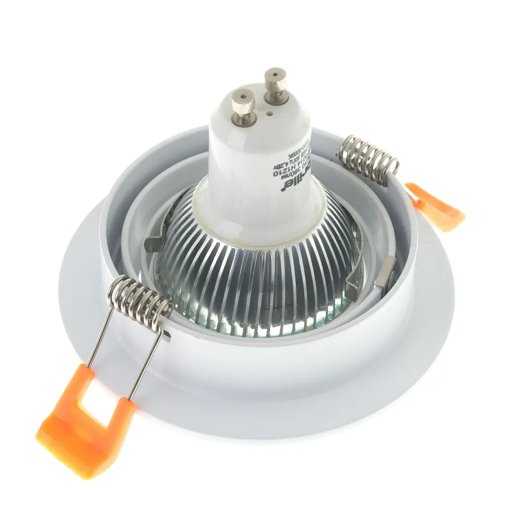 Світильник врізний поворотний Brille HDL-DT 108/1 MR16 WH 36-246 - фото 3
