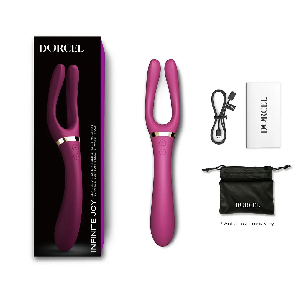 Вібратор-стимулятор Dorcel INFINITE JOY PLUM Dorcel SO7380 95563 - фото 3