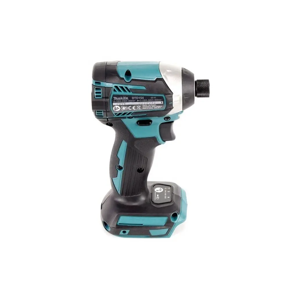 Гвинтокрут імпульсний акумуляторний Makita DTD154Z (175 Нм, 1/4", BL, LXT, без акумуляторів та зарядного пристрою) - фото 4