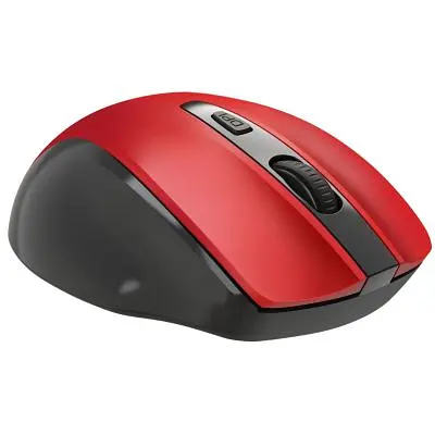Компьютерная мышка Defender Prime MB-053 Silent Wireless Red (52052) - фото 2