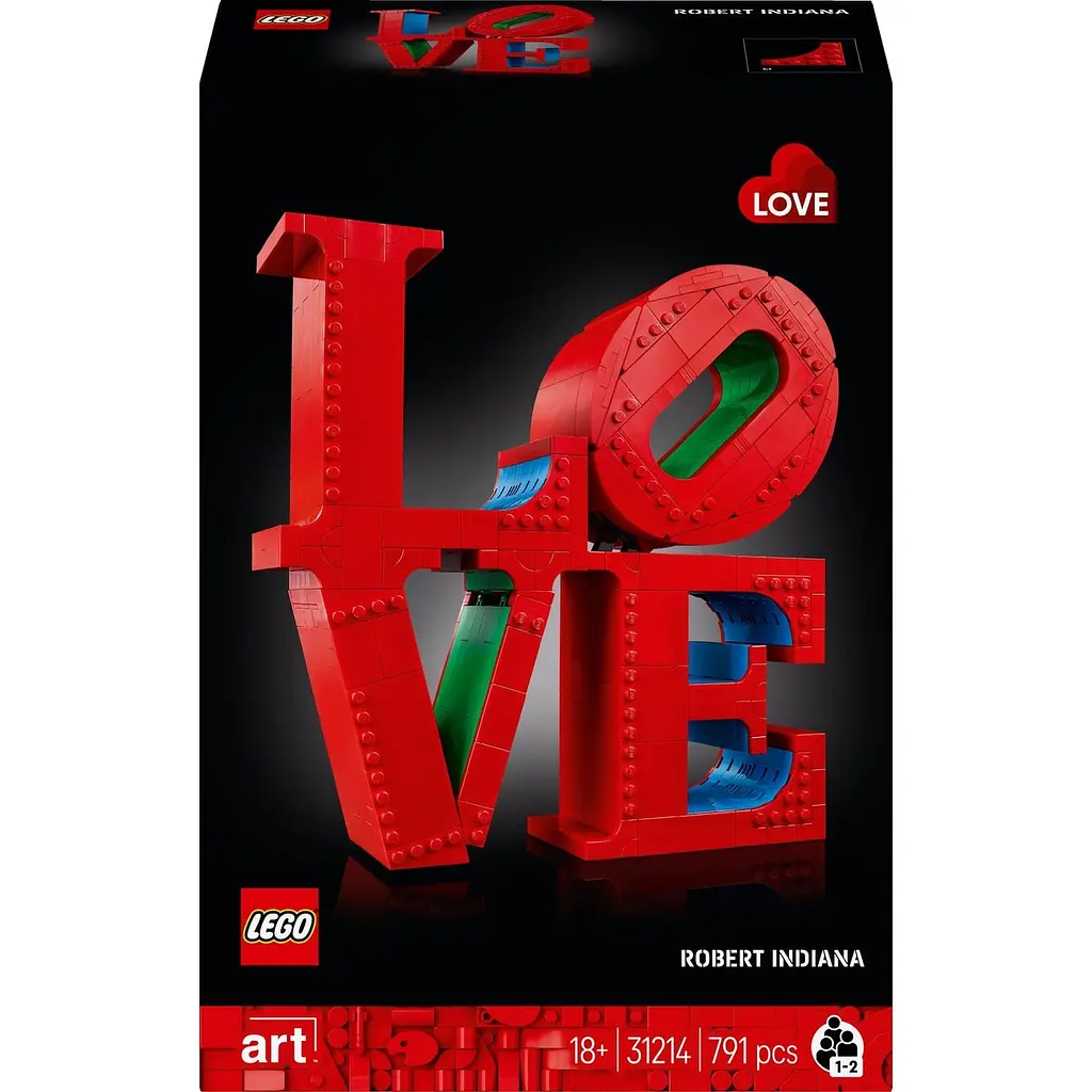 Уцінка. Конструктор LEGO Art Love 791 деталь (31214) - фото 2