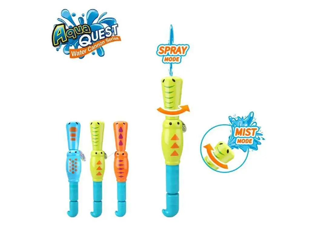 Водна зброя AQUA QUEST 55,5x26,7x26,7см Крокодил 2в1 55,2см Aqua Quest - фото 2