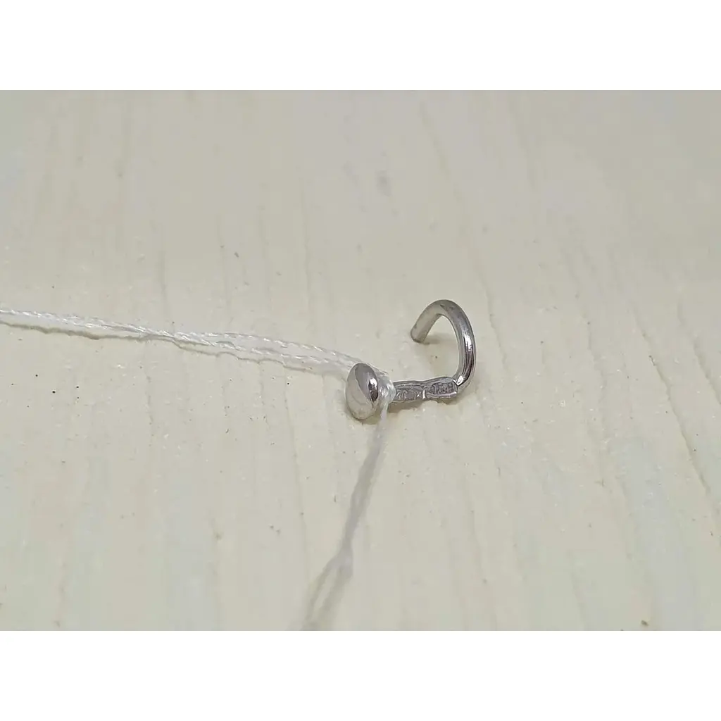 Срібна сережка-пірсинг Астор в ніс. 918-2120Р - фото 2