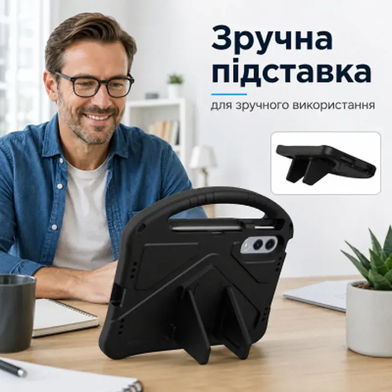 Чохол до планшета BeCover Protected Cover Lenovo Yoga Tab 11 2025 (11.1") TB-710FU Black (715852) - фото 5