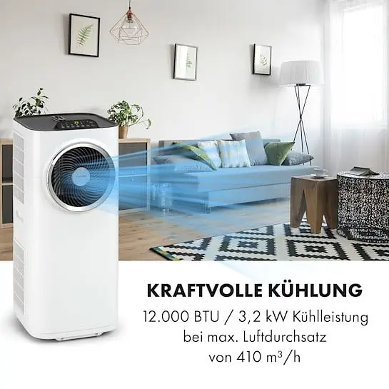Мобільний кондиціонер Klarstein Kraftwerk Smart 12K (10034664) - фото 8