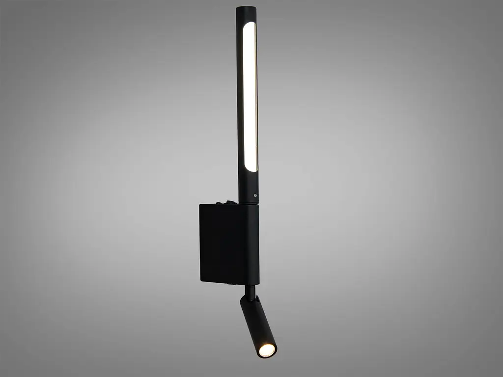 Бра настенное LED Diasha F3700BK 5W 6000K черный IP20 275 лм - фото 4
