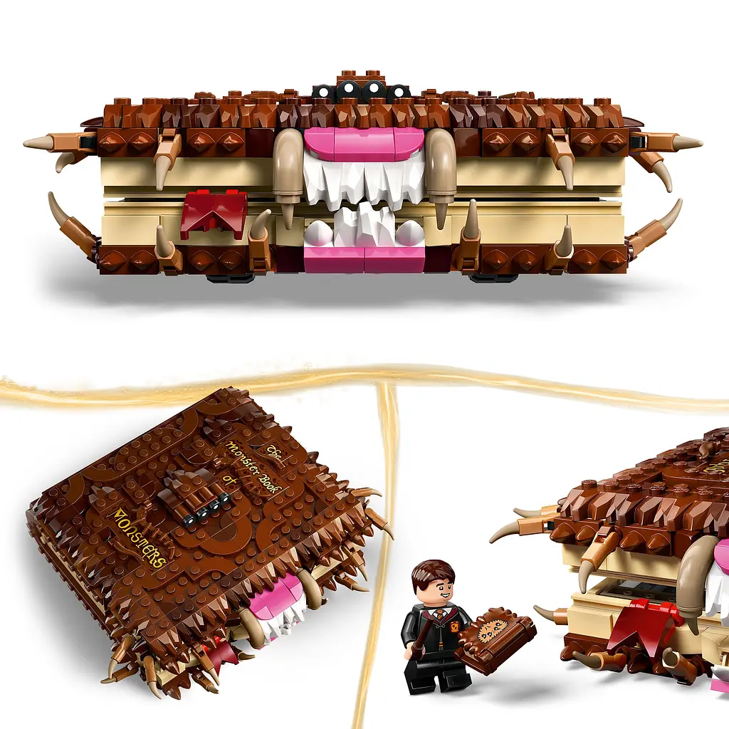 Конструктор LEGO Harry Potter Куслива Ужасная книга ужасов 518 деталей (76449) - фото 12