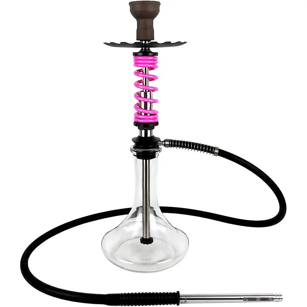 Кальян Trumpet Hookah Rider S Pink (колба Craft Clear) - фото 2