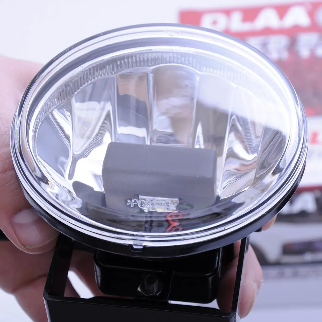 Протитуманні LED Фари круглі / кнопка вкл / викл / Лінзовані D100 мм / 12V / 12W / 6000K-CREE / 2 шт. - фото 3