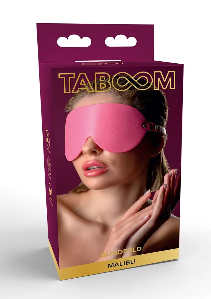 Маска на глаза Taboom Malibu Blindfold розовый - фото 3
