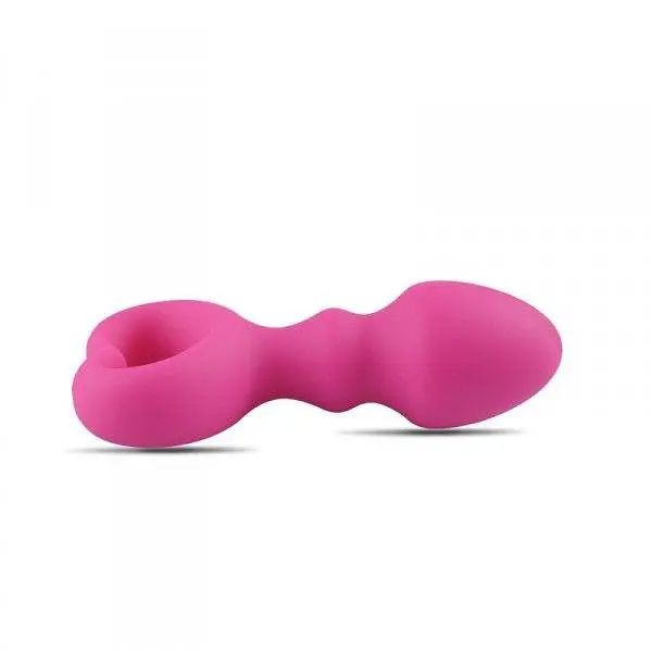 Анальна пробка Toyz4lovers Heart Clip Tip, 9 см (рожевий) - фото 3
