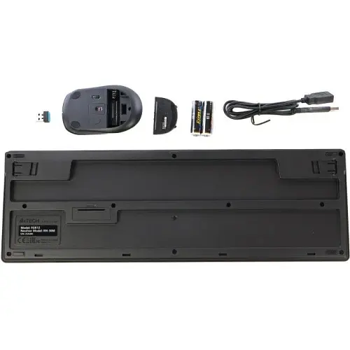 Комплект бездротовий A4Tech FG1200 "Fstyler", Black, USB 2.4GHz - фото 4