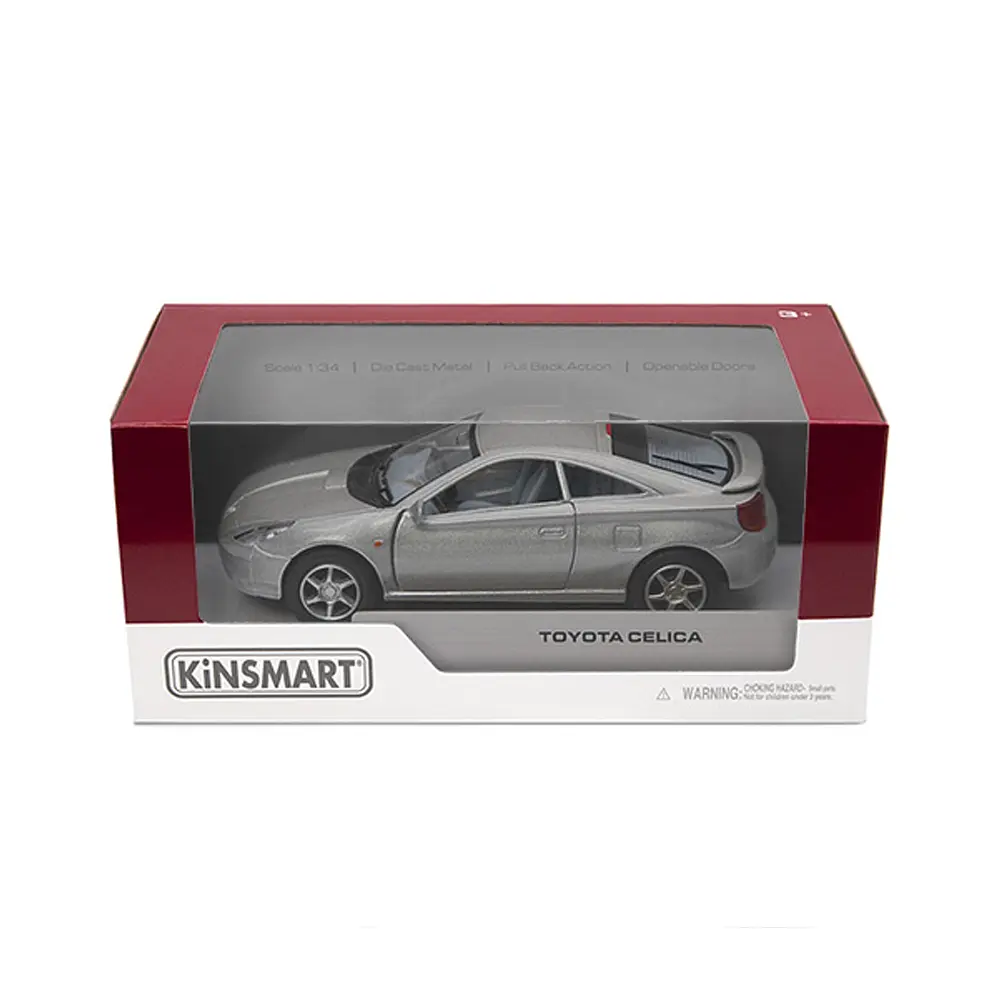Металлическая инерционная легковая модель Toyota Celica 5", открывающиеся двери (В ассортименте) - фото 2