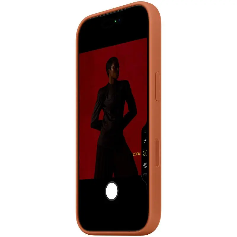 Чохол Epik Silicone case AAA with Magsafe and Animation для Apple iPhone 17 Pro 6.3" Terra Cotta - фото 2