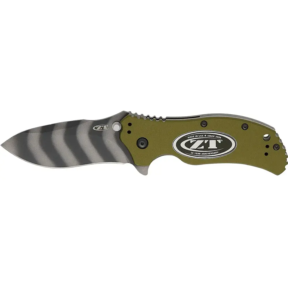 Ніж ZT 0350 20th Anniversary Olive