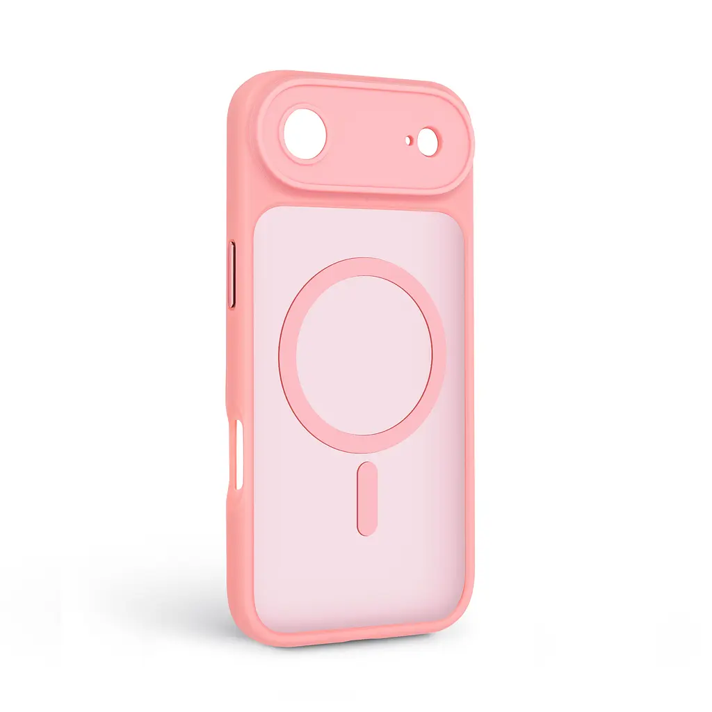 Чехол для Apple iPhone 17 Air, Lush MagCase, розовый, противоударная панель-накладка из TPU и PC, полупрозрачный чехол с MagSafe (с магнитом), с защитой камеры, поддержка беспроводной зарядки, защита всего корпуса, ArmorStandart (ARM87478) - фото 2