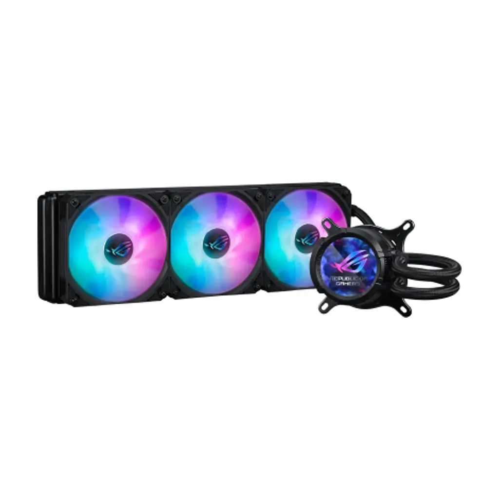 Система рідинного охолодження ASUS ROG Strix LC III 360 ARGB LCD (90RC00W1-M0UAY0) - фото 2
