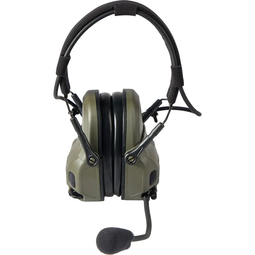 Наушники Ops-Core AMP Communication Headset-Connectorized активные верхний держатель Ranger Green - фото 4
