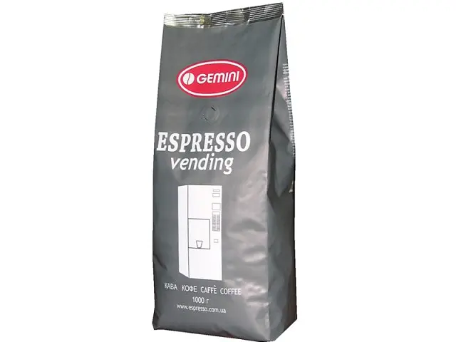 Кава в зернах GEMINI Espresso Vending 1 кг - фото 2
