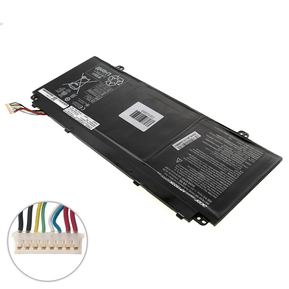 Акумулятор для ноутбука Acer AP15O3K (З ВУШКАМИ) (Aspire S5-371, Swift 5 SF514-51) 11.25V 4030 mAh 45.3Wh Black - фото 2