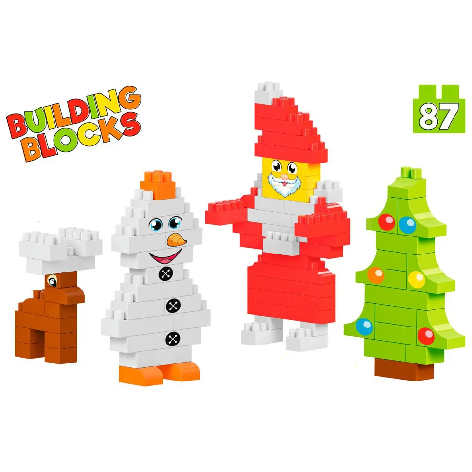 Дитячий конструктор Новорічний ТехноК 8805TXK у валізі - фото 2