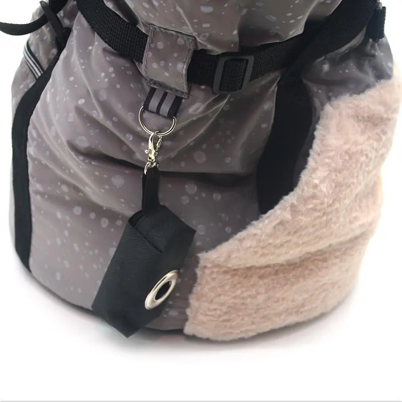 Сумка-матрац для котів та малих собак Zoo-hunt Марсель №1 30х30х35 см сіра - фото 3