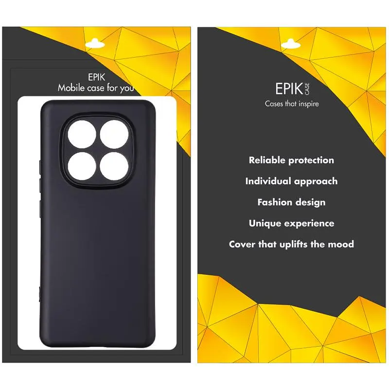 Чехол Epik TPU Black Full Camera для Xiaomi Redmi Note 15 Pro+ 5G Черный - фото 2