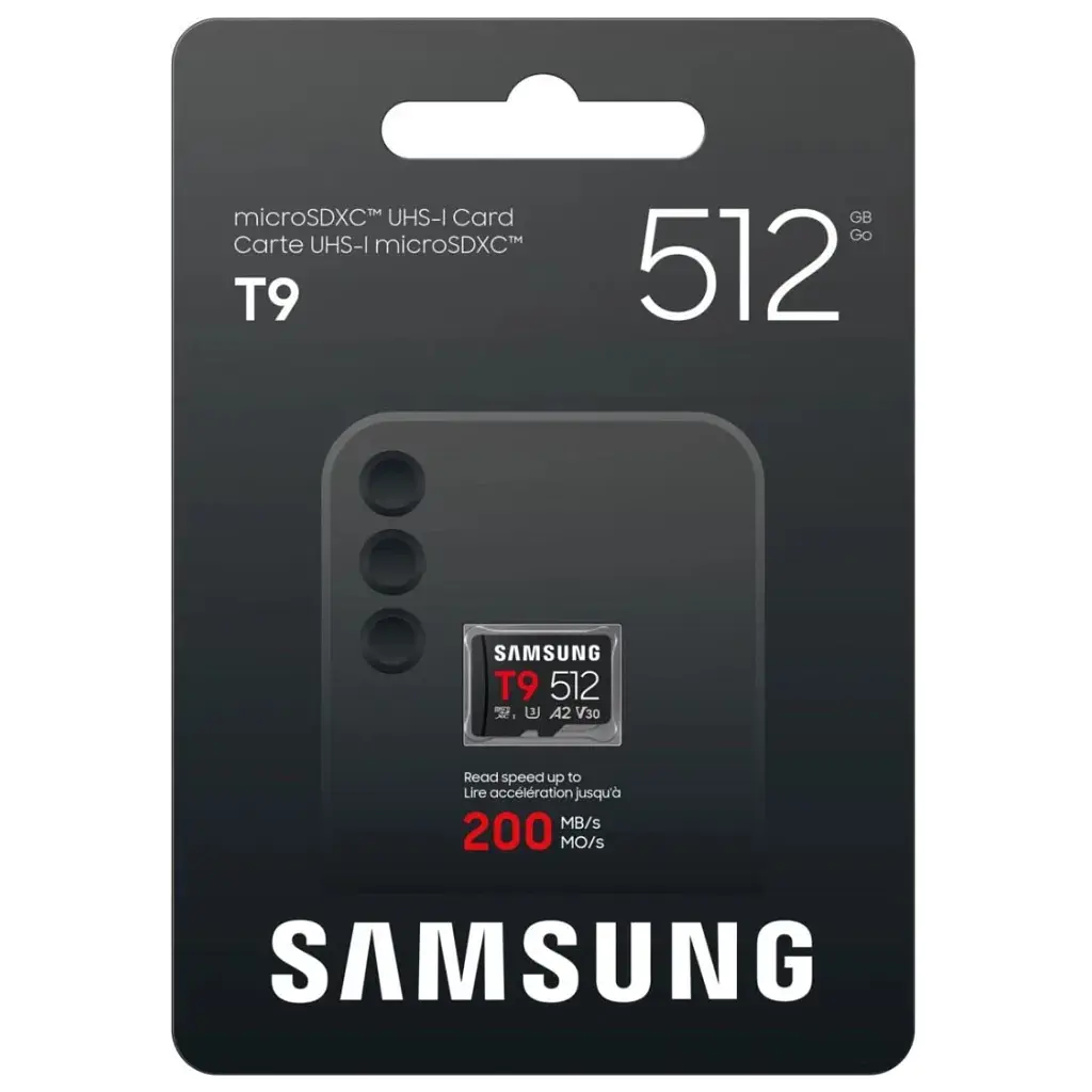 Карта пам'яті Samsung 512GB microSDXC class 10 UHS-I U3 V30 A2 T9 (MB-MH512T/WW) - фото 4