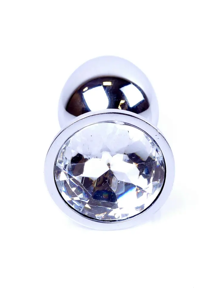 Анальна пробка Jewellery Silver Plug срібляста - фото 2